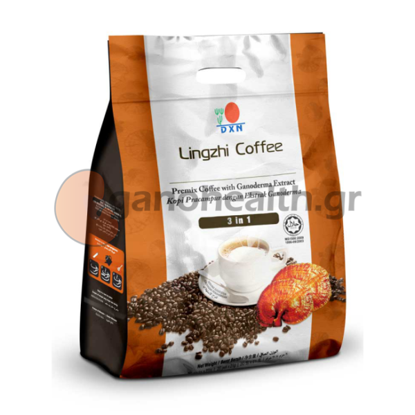 Καφές με κρέμα και ζάχαρη (Lingzhi Coffee 3 in 1)